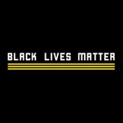 The image is expressing support for the Black Lives Matter movement, which advocates for the rights and safety of Black people. Full Text: BLACK LIVES MATTER